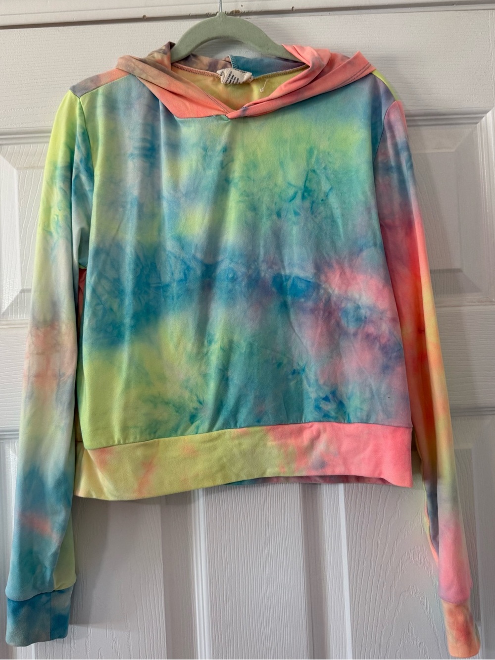 Bae City Girls Tie-Dye Soft! Hooded Sweatshirt - Size 7/8